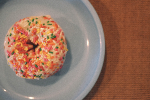 rainbow donuts