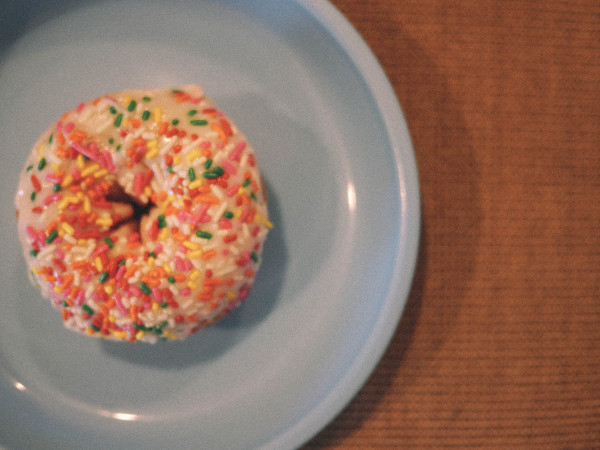 rainbow donuts