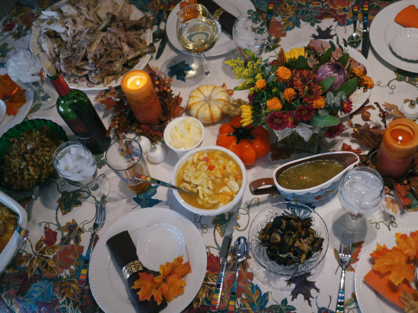 thanksgiving table