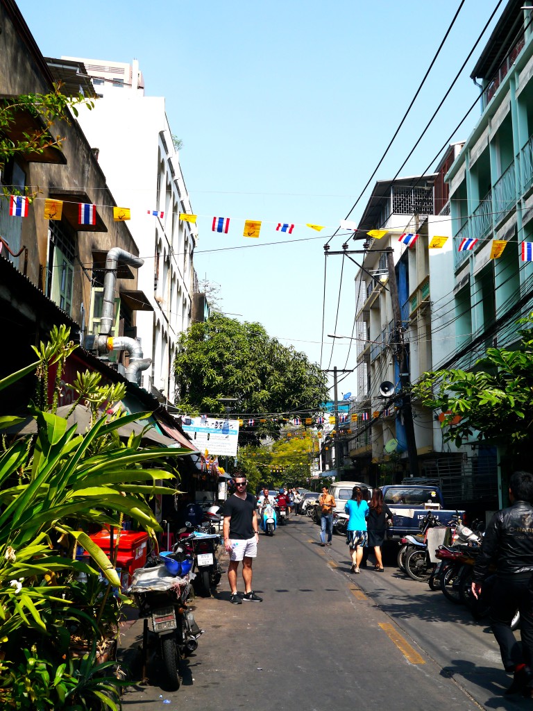 a day in bangkok, thailand