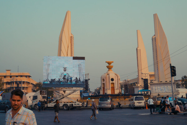 bangkok government protest