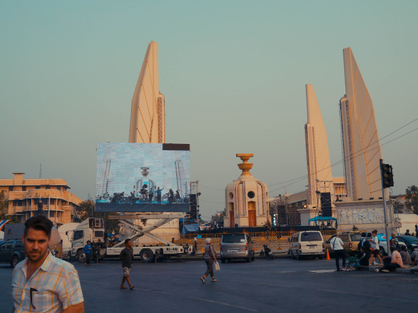 bangkok government protest