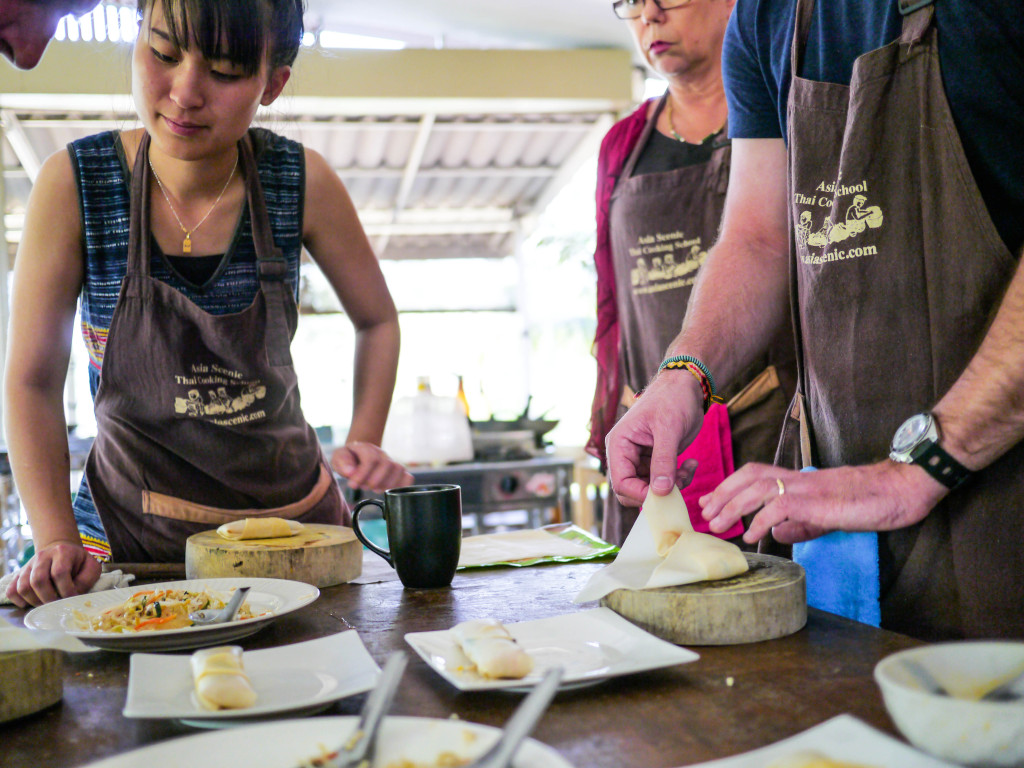 asia scenic thai cooking class chiang mai thailand