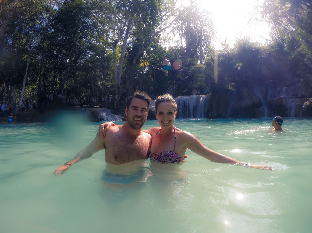 kuang si falls luang prabang