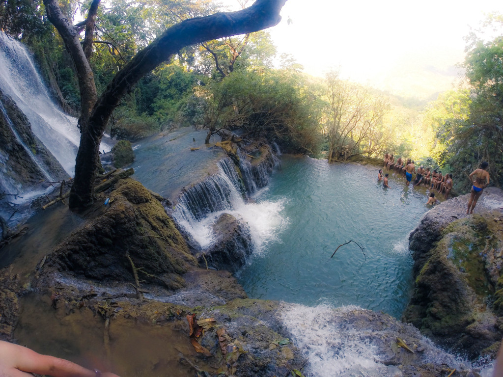 kuang si falls luang prabang