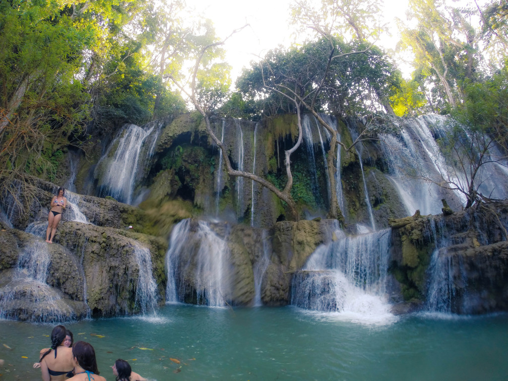 kuang si falls luang prabang