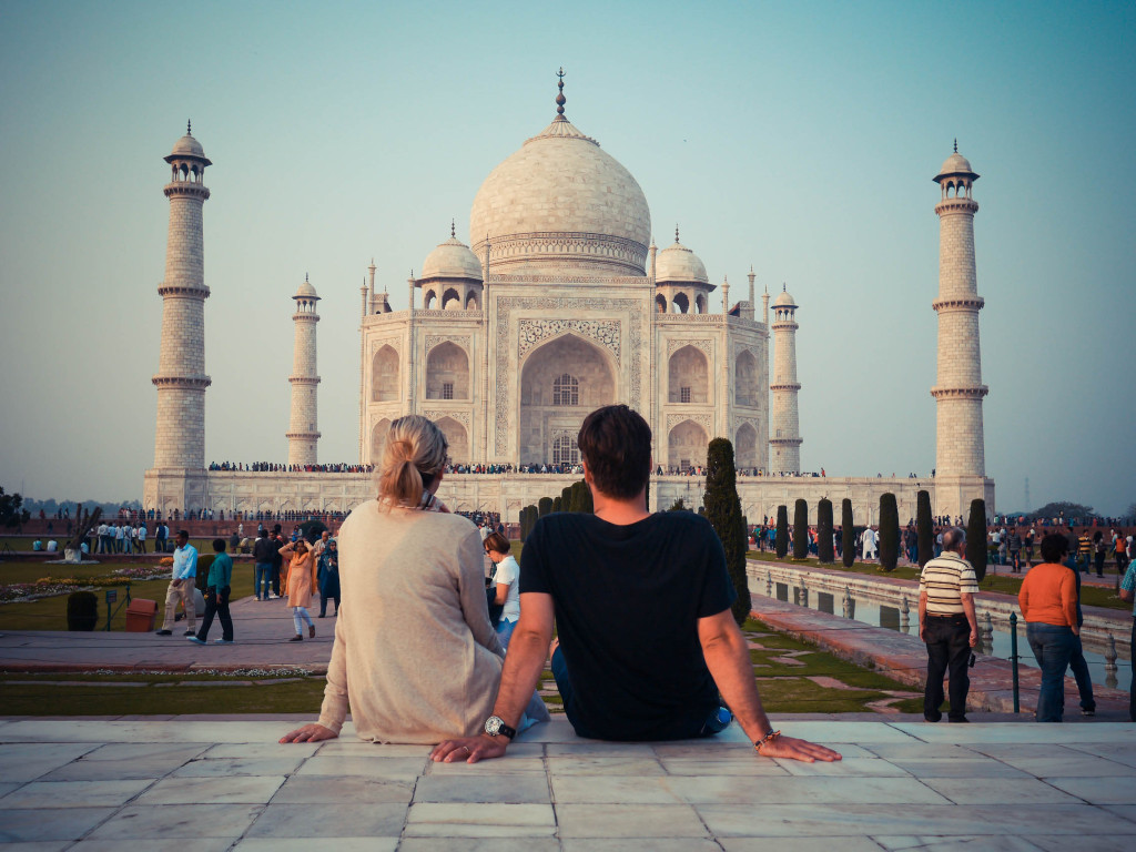 taj mahal agra india