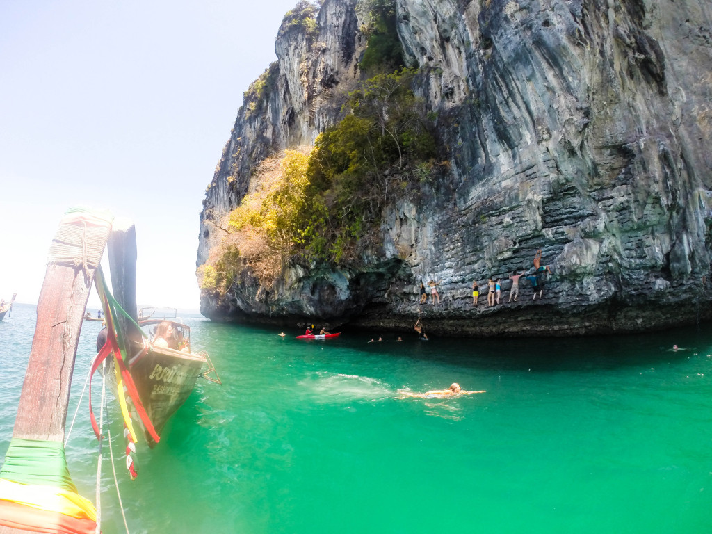 deep water soloing tonsai