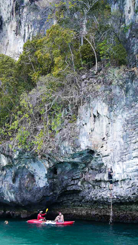 deep water soloing tonsai