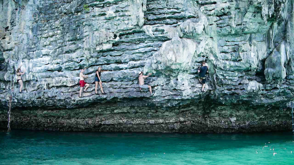 deep water soloing tonsai