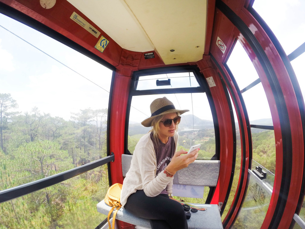 gondola in dalat, vietnam