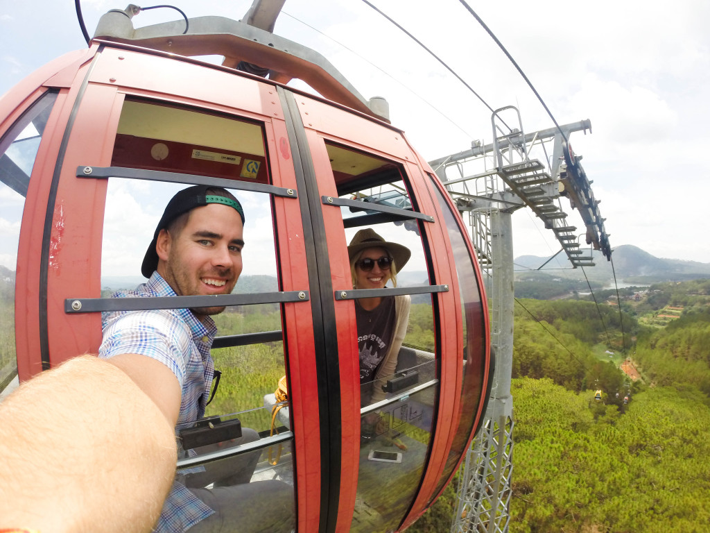 gondola in dalat, vietnam