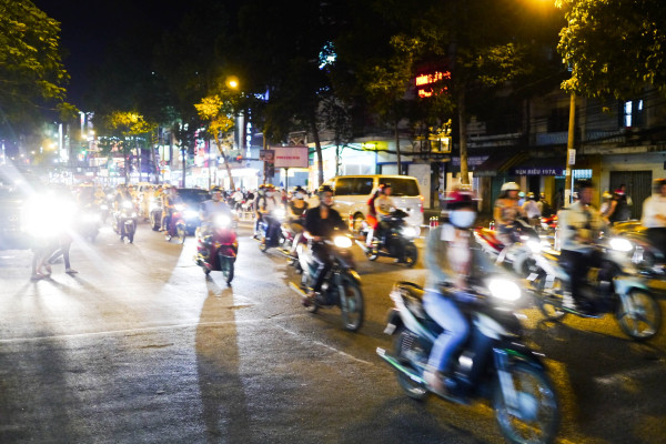 ho chi minh city motorbikes