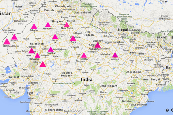 northern india travel itinerary