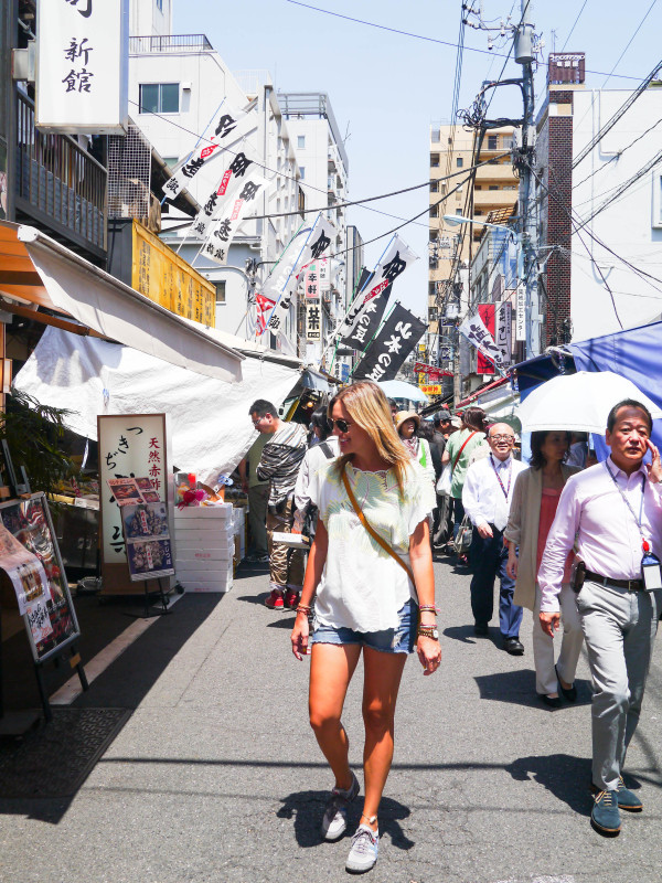 tsukiji fish market tokyo