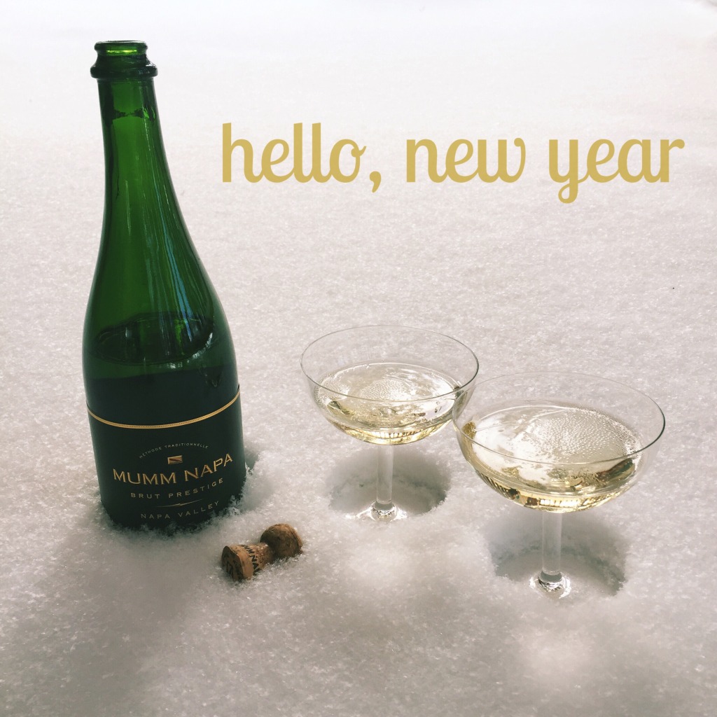 new year 2015 champagne